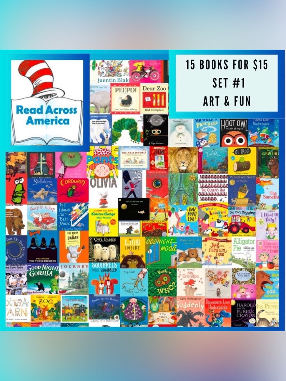 NWT: 15 Books For $15.00  Set# 7